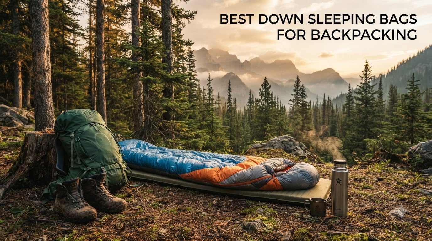 best down sleeping bags for backpacking