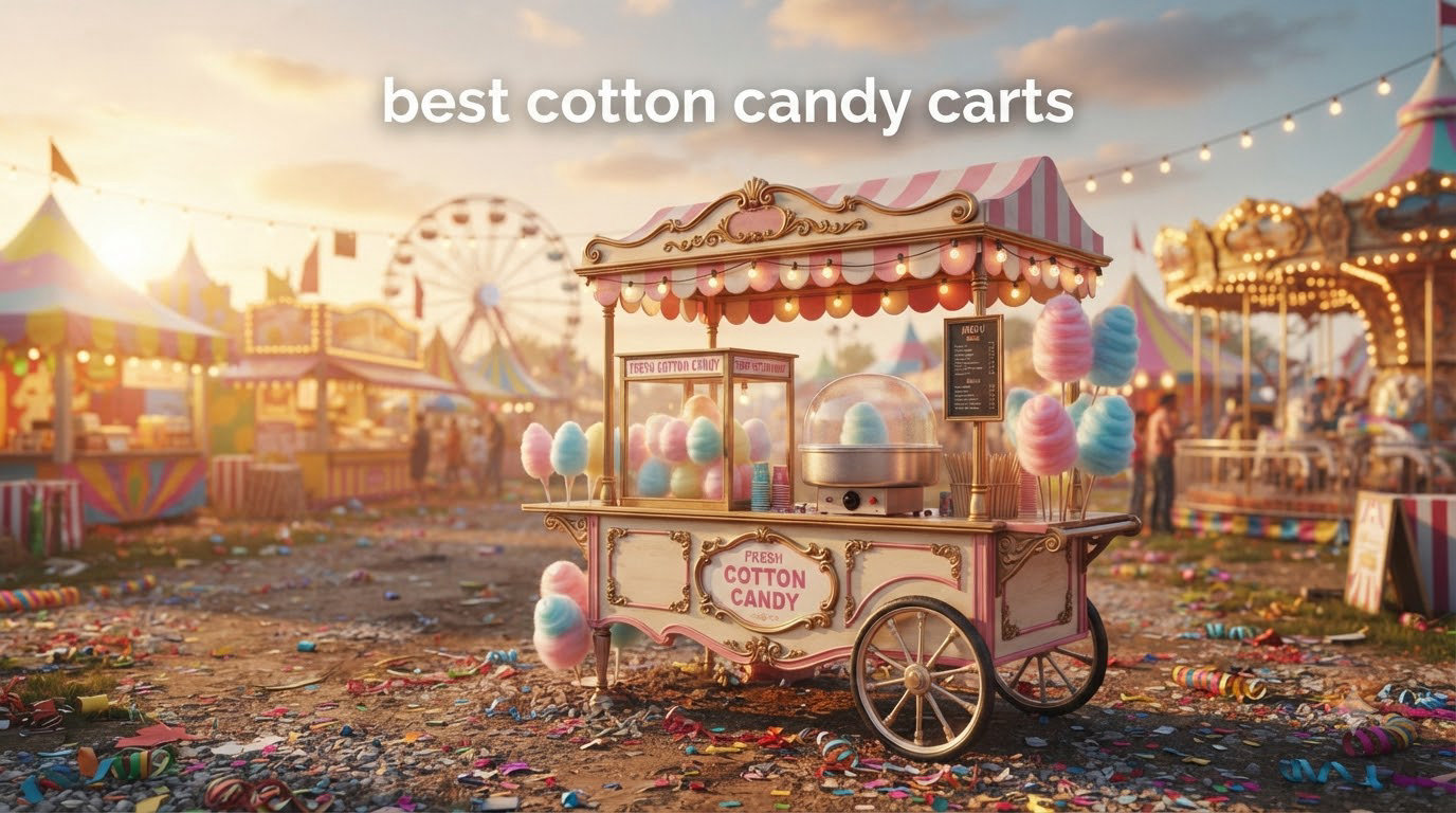 best cotton candy carts