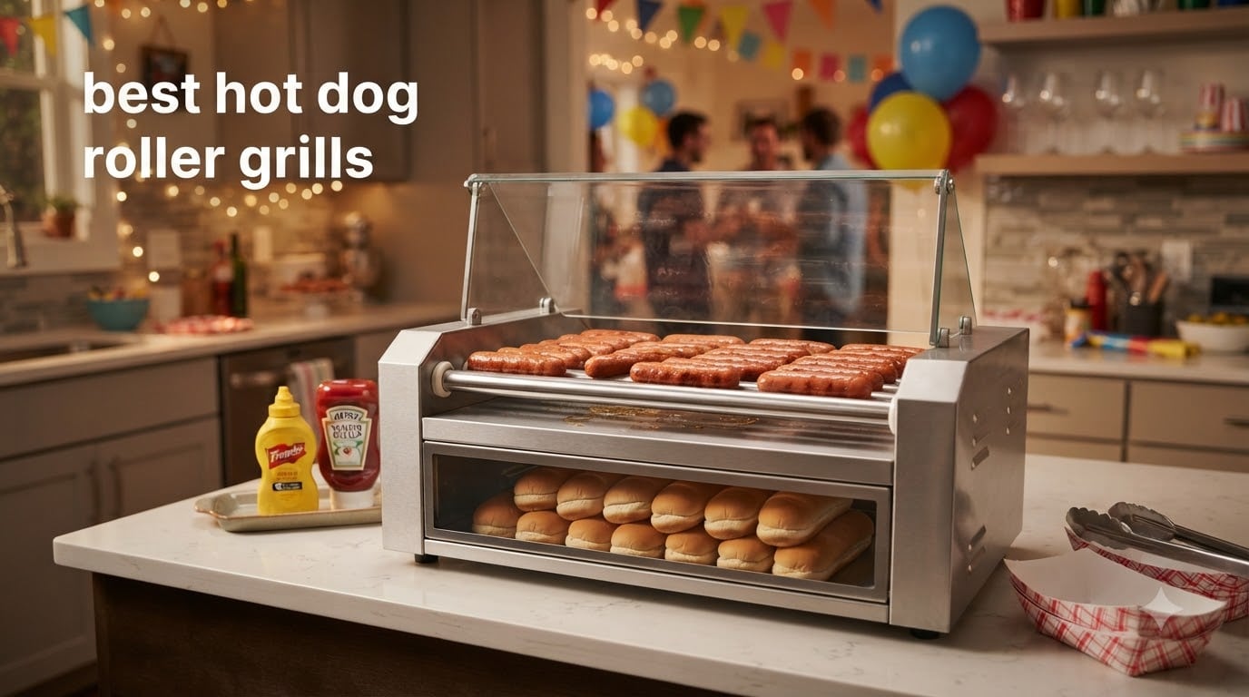 best hot dog roller grills