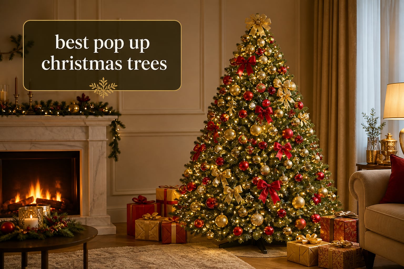 best pop up christmas trees