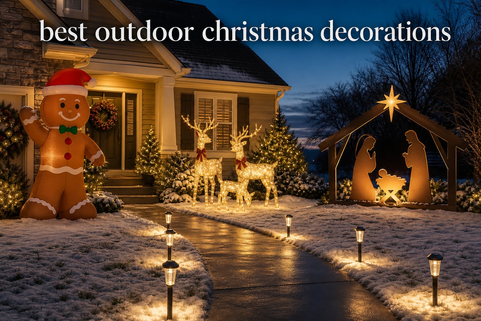 best outdoor christmas decorations