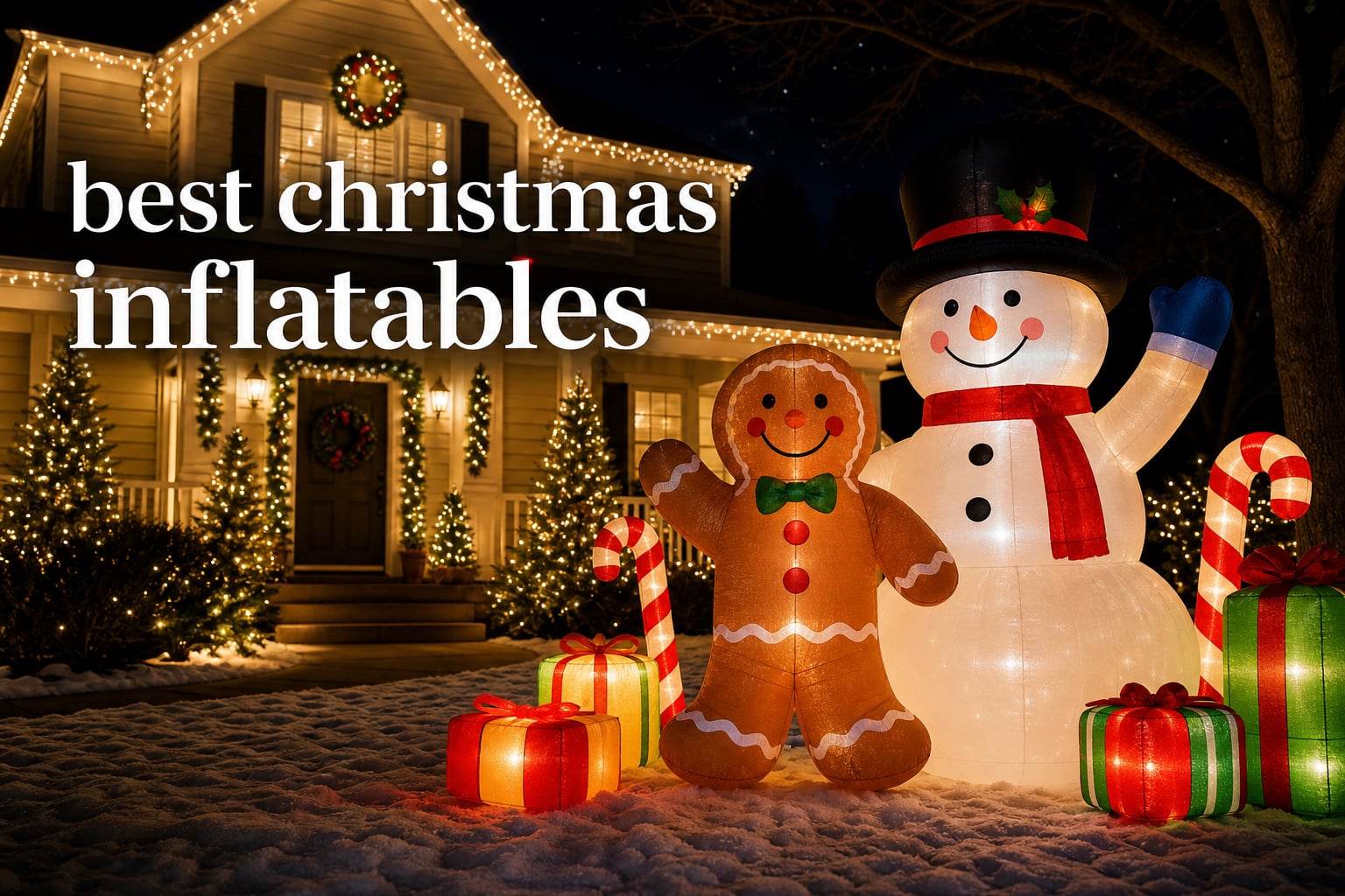 best christmas inflatables