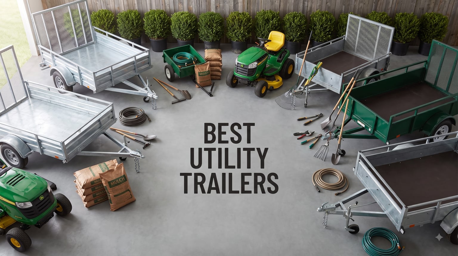 best utility trailers