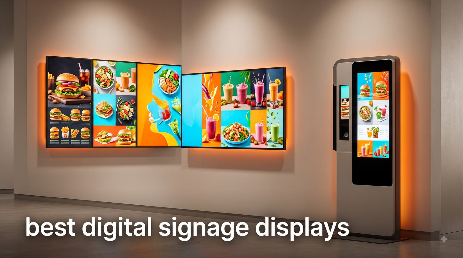 best digital signage displays