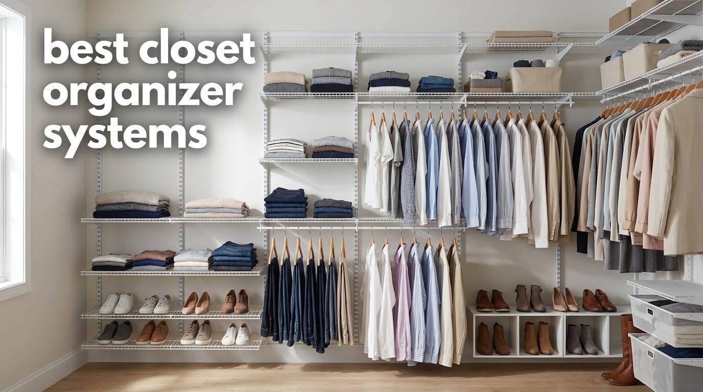 best closet organizer systems