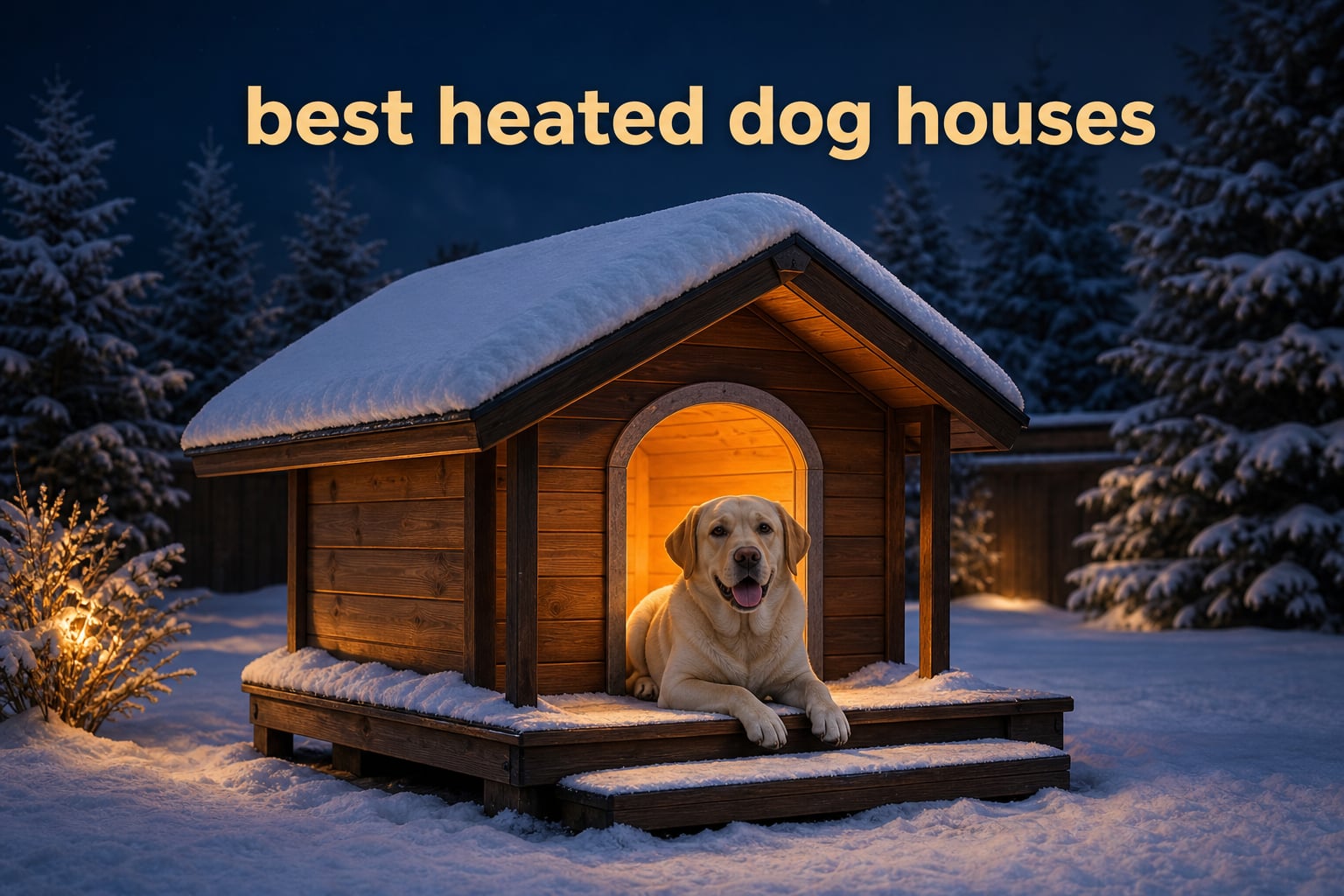 best heated dog houses