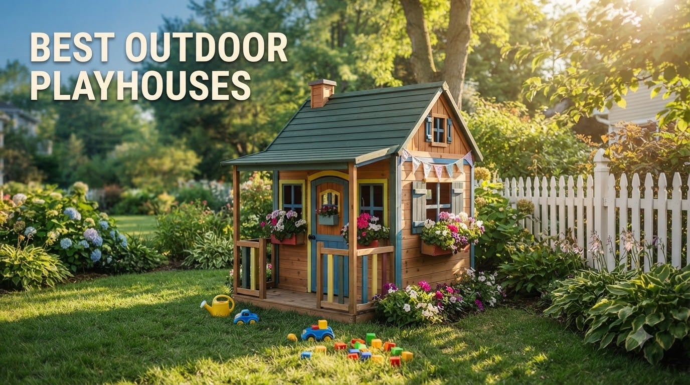 best outdoor playhouses