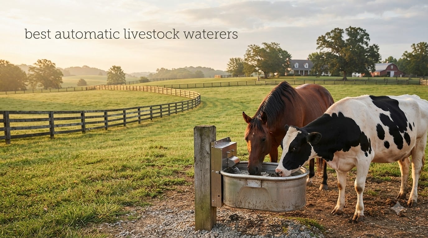 best automatic livestock waterers