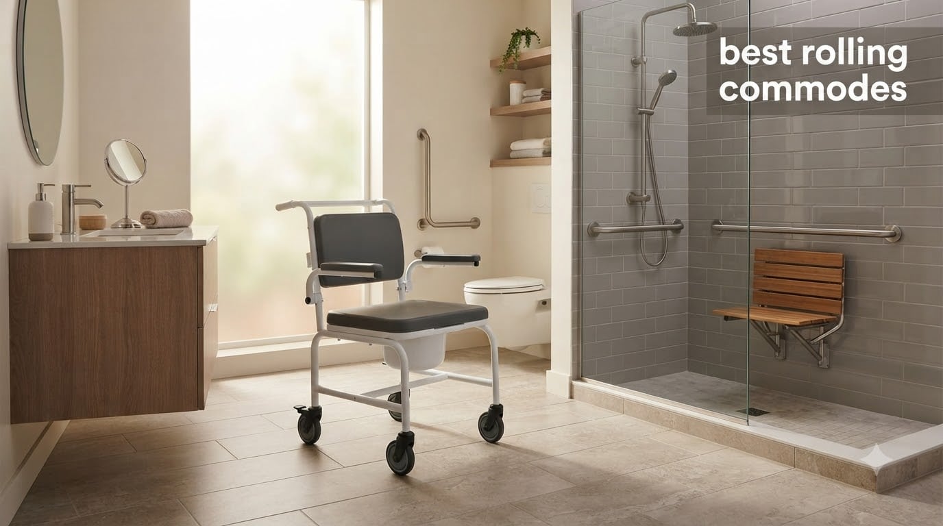 best rolling commodes