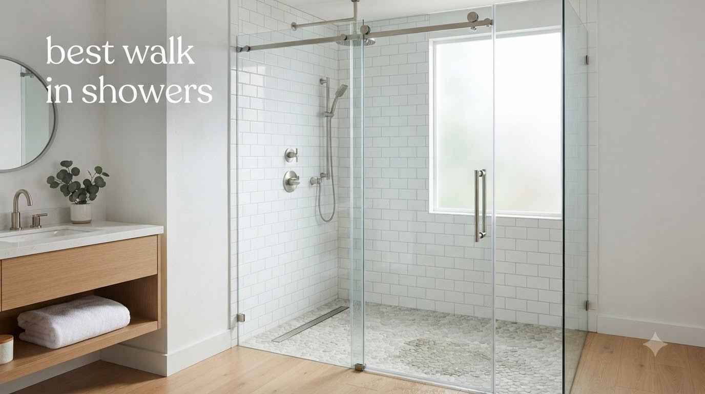 best walk in showers