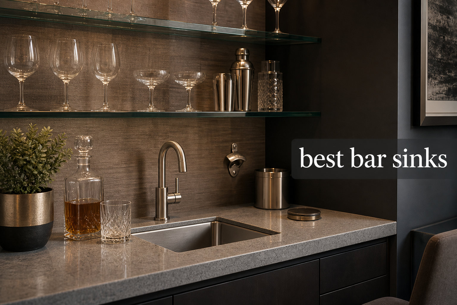 best bar sinks