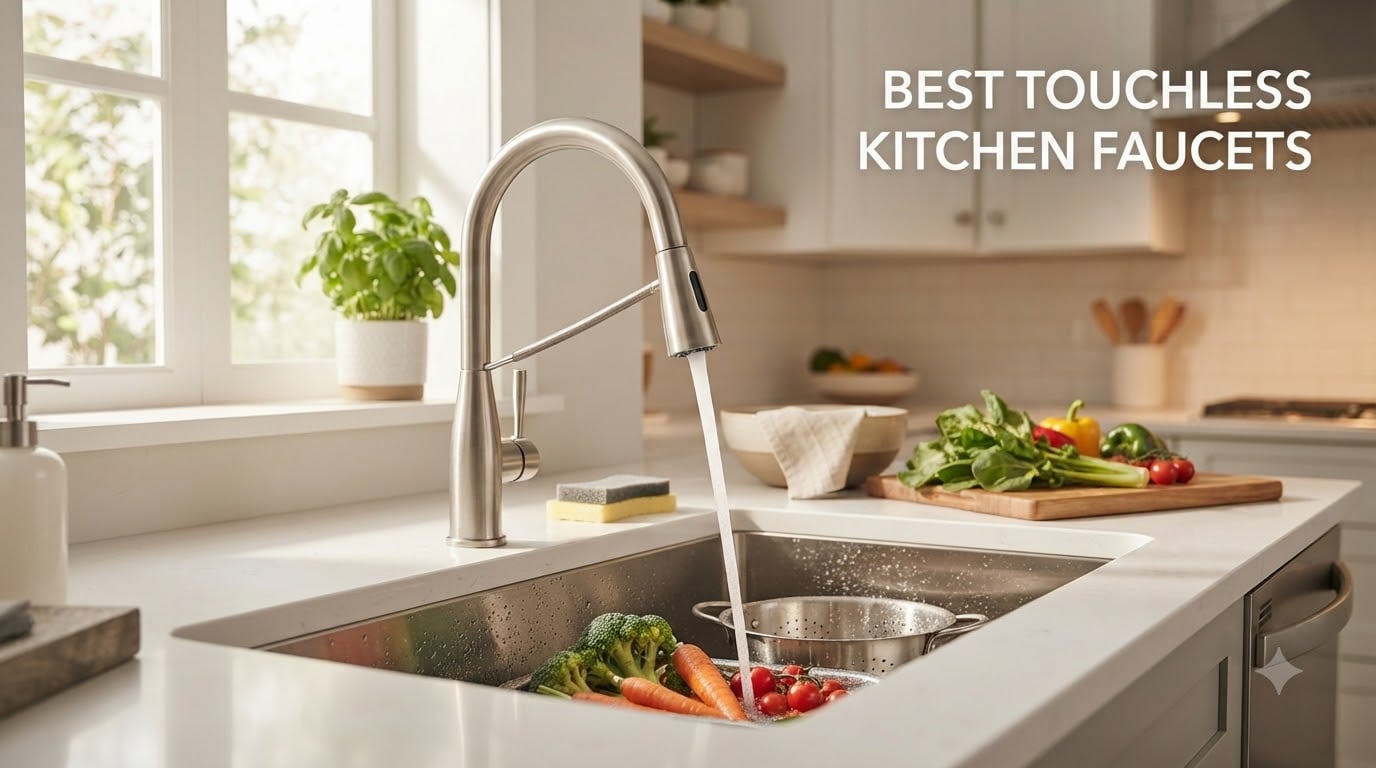 best touchless kitchen faucets