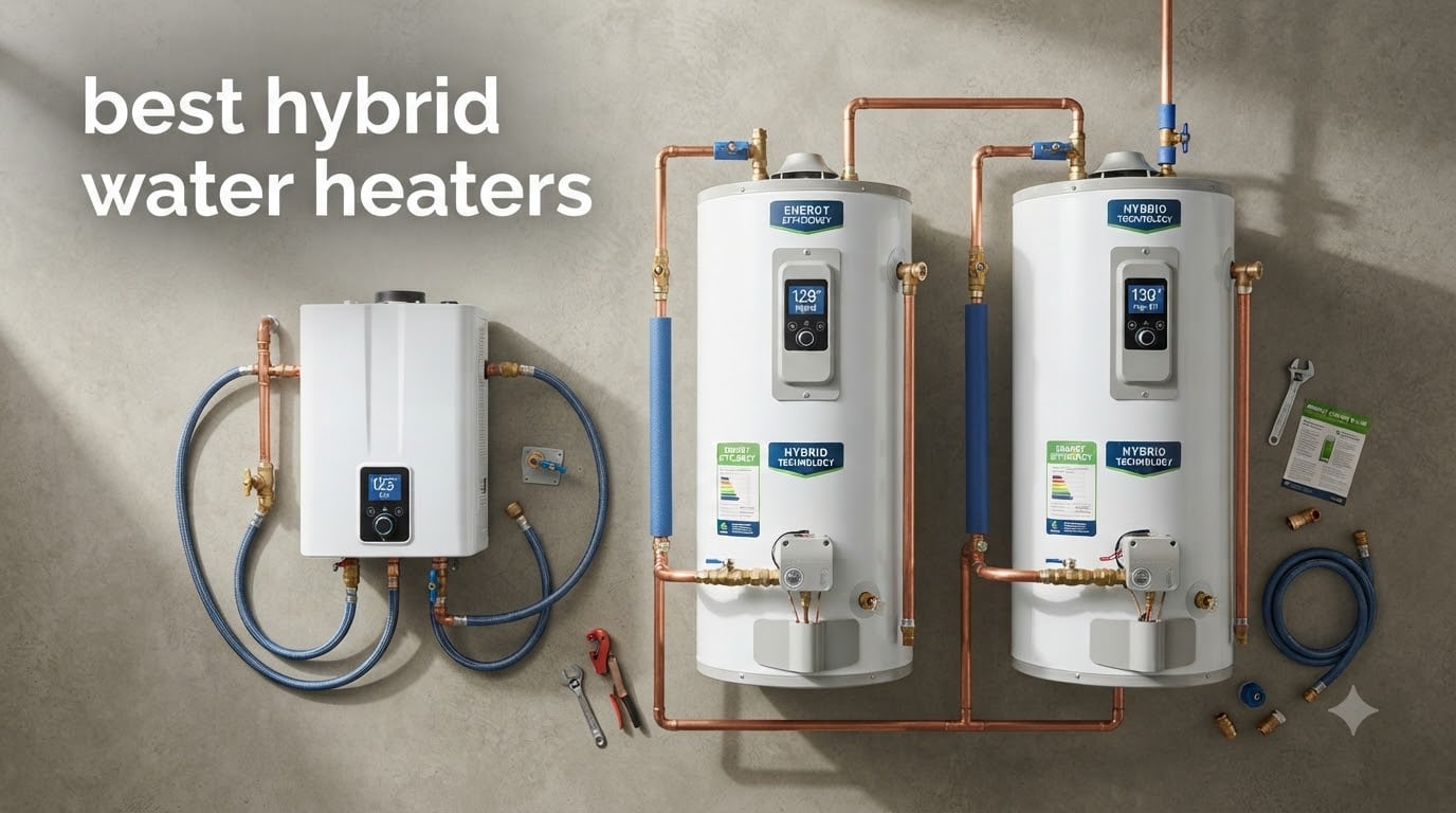 best hybrid water heaters