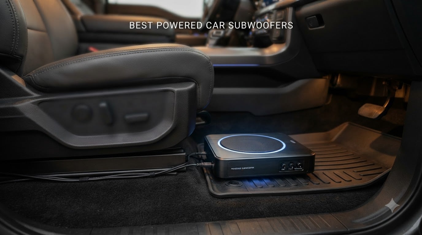 best powered car subwoofers
