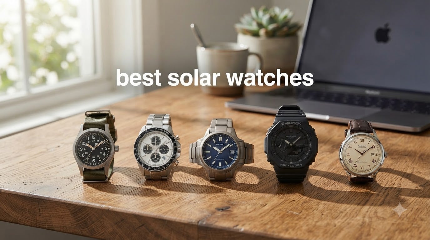 best solar watches