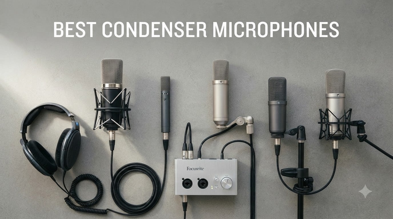 best condenser microphones