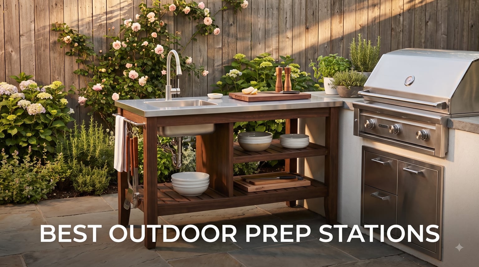 best outdoor prep stations