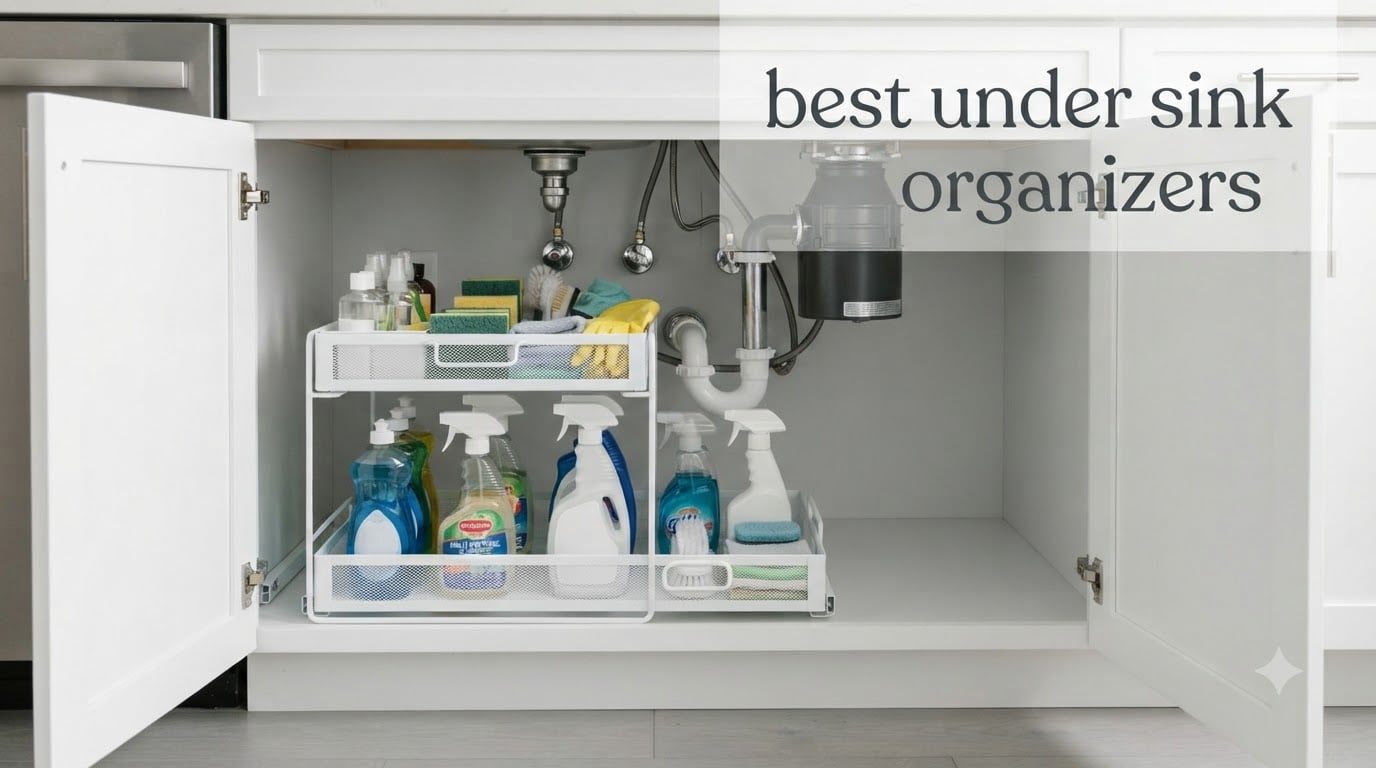 best under sink organizers