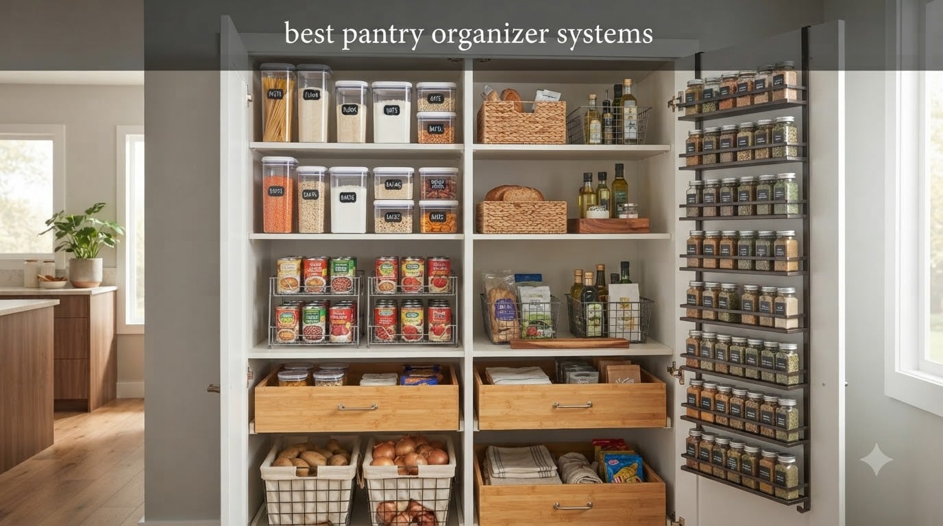 best pantry organizer systems