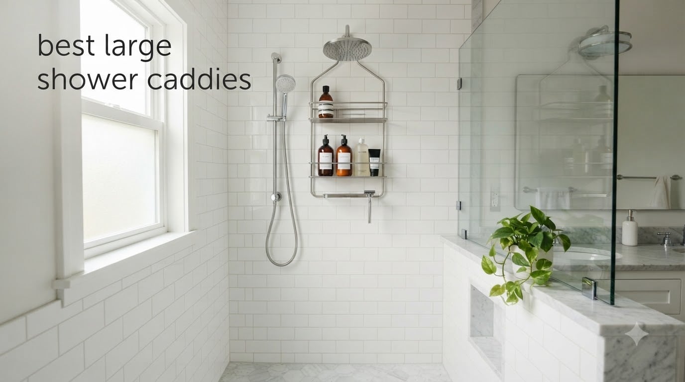 best large shower caddies