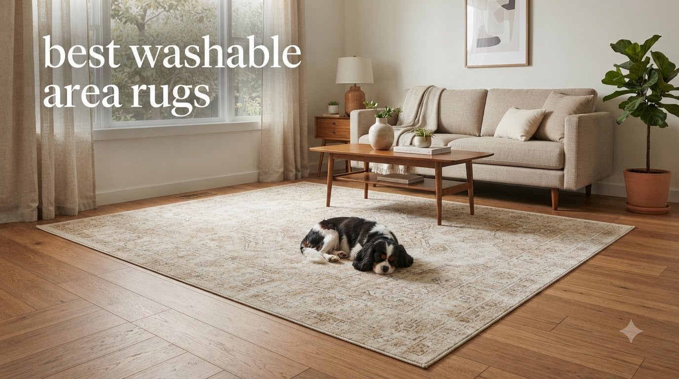 best washable area rugs