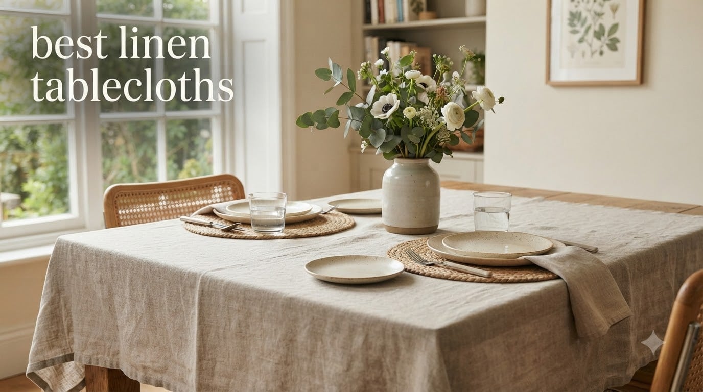 best linen tablecloths