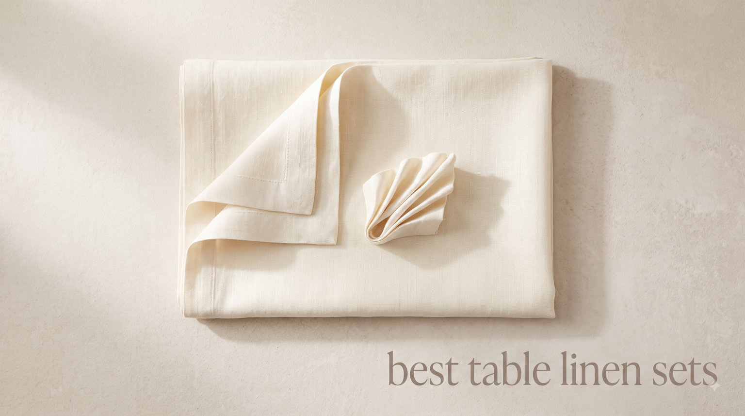best table linen sets