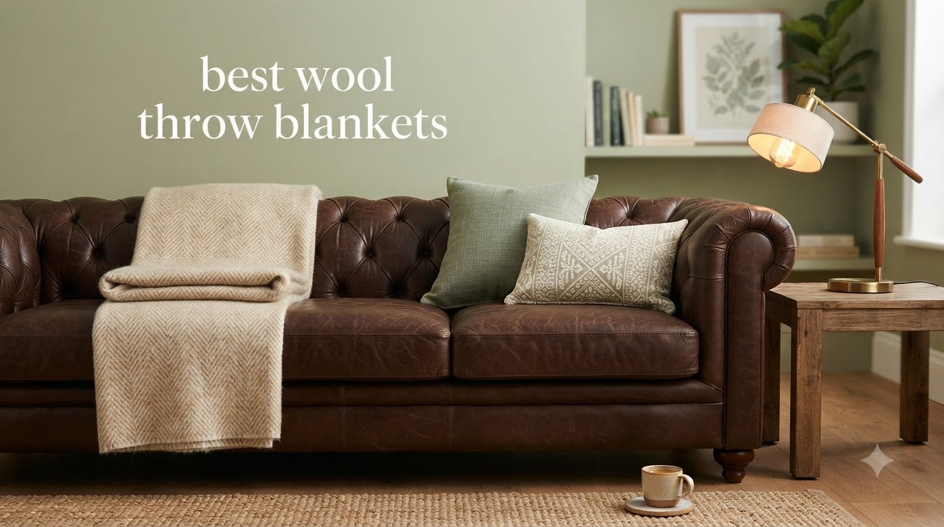 best wool throw blankets
