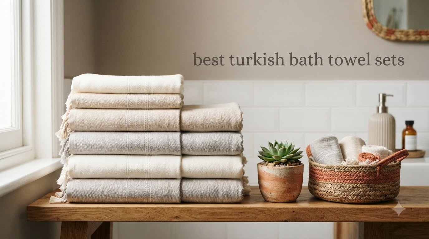 best turkish bath towel sets