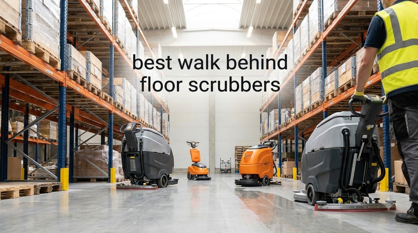 best walk behind floor scrubbers