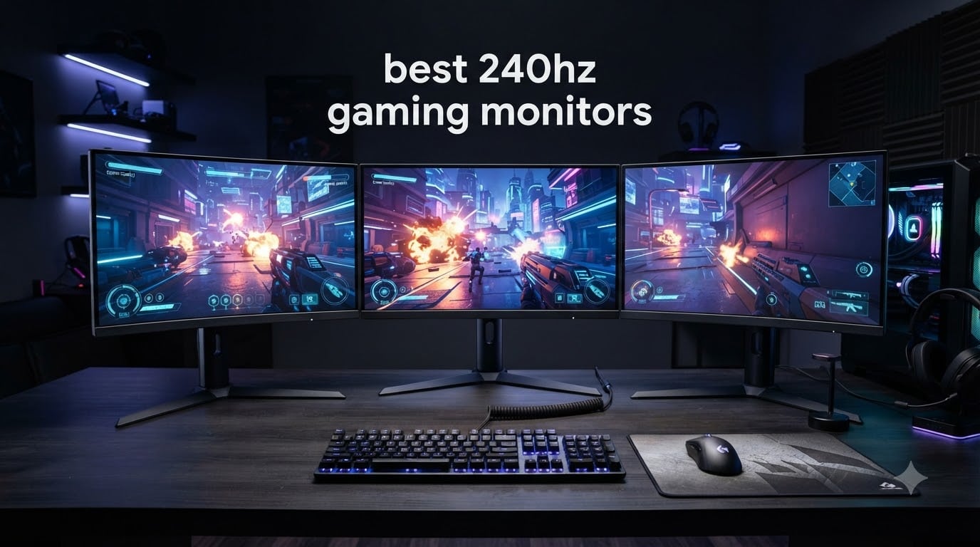 best 240hz gaming monitors