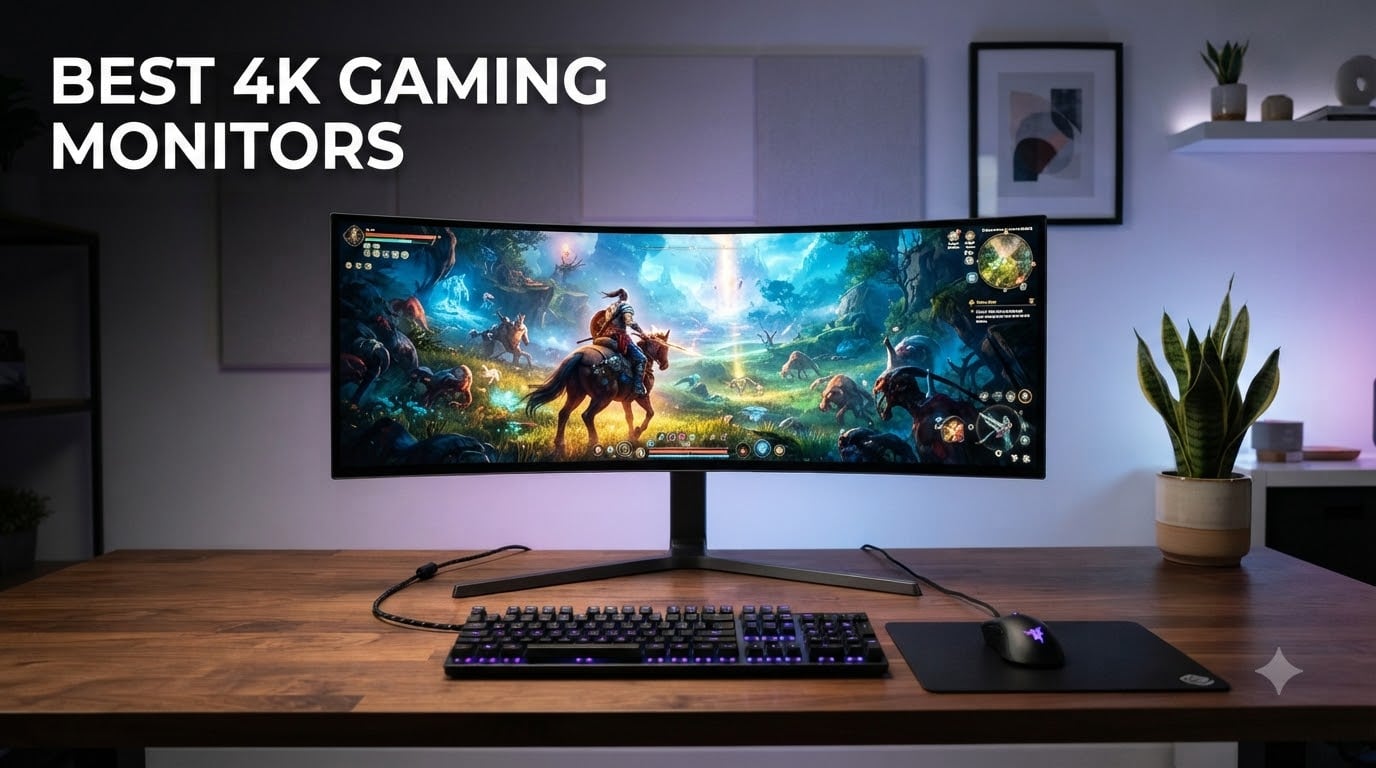 best 4k gaming monitors