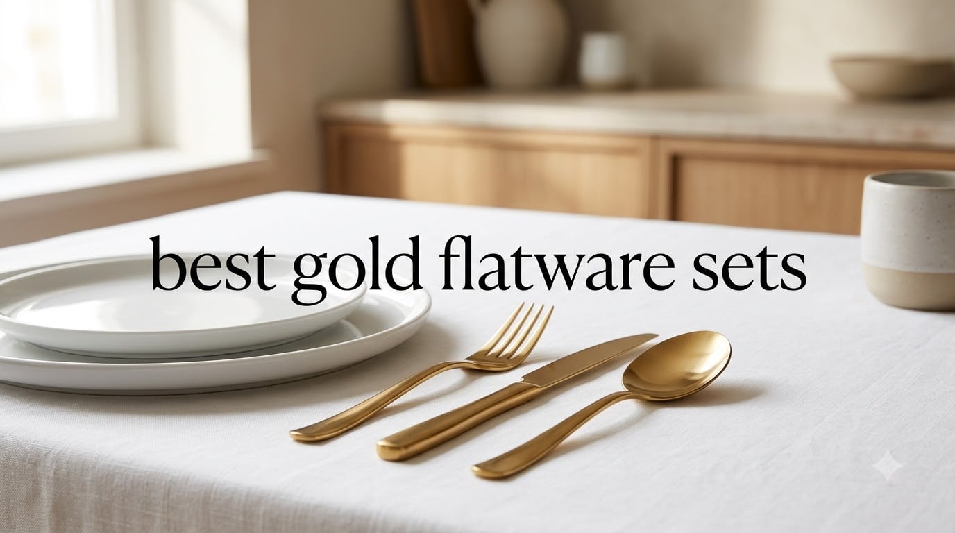 best gold flatware sets