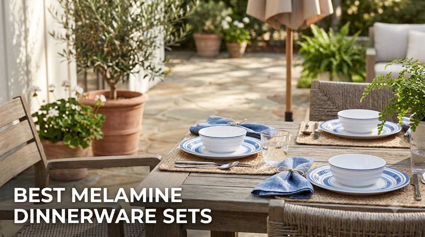 best melamine dinnerware sets