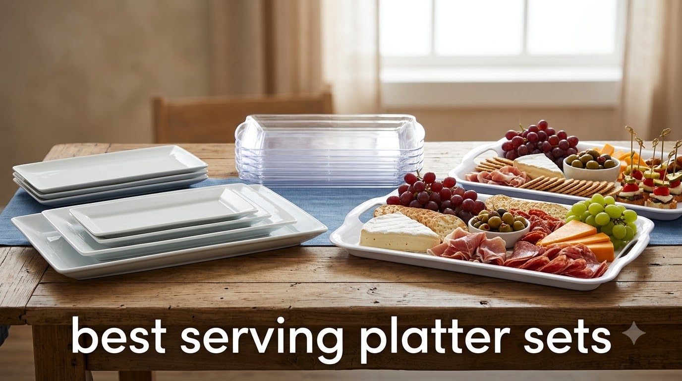 best serving platter sets