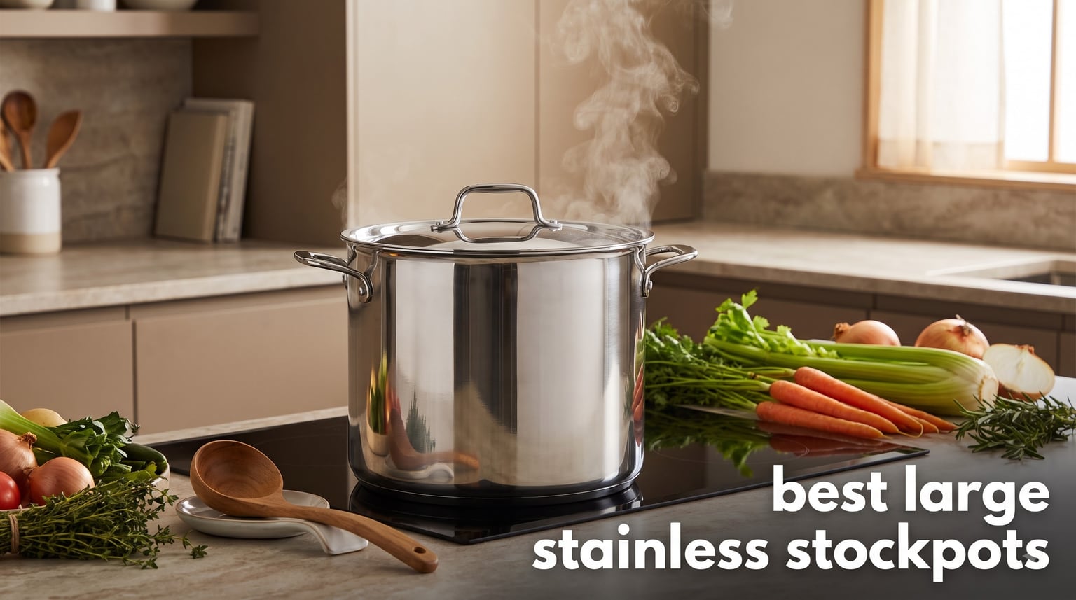 best large stainless stockpots