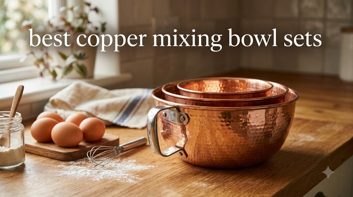 best copper mixing bowl sets
