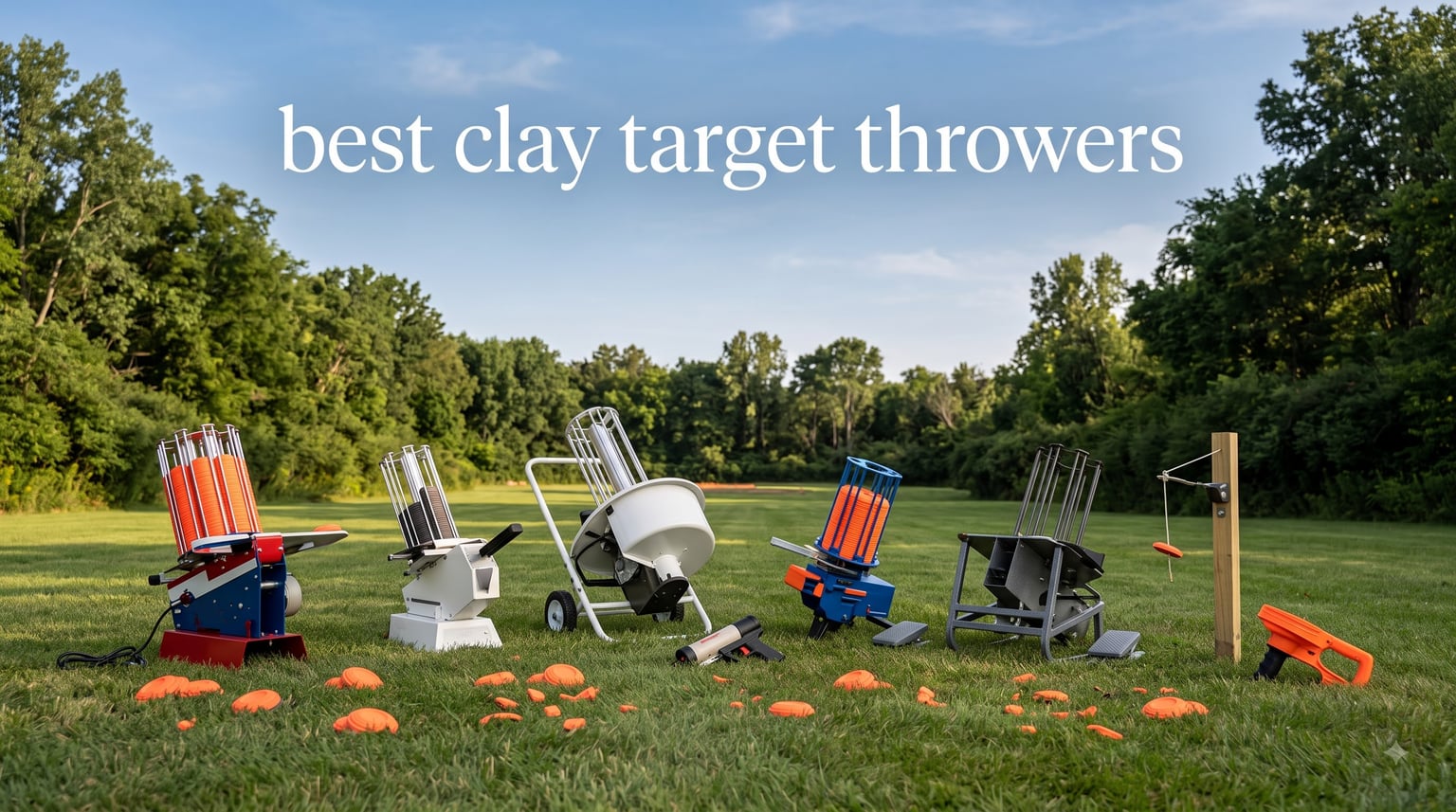 best clay target throwers
