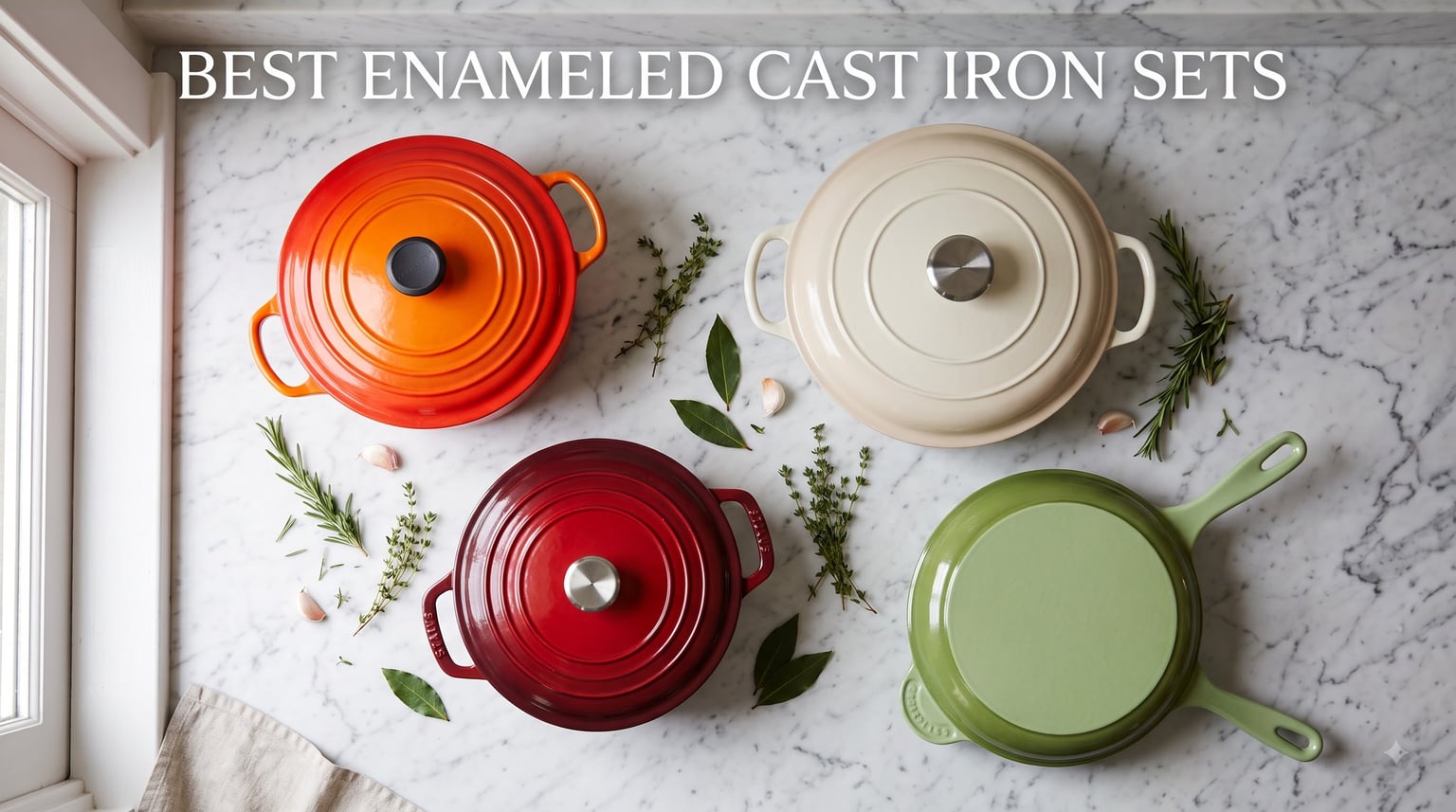 best enameled cast iron sets