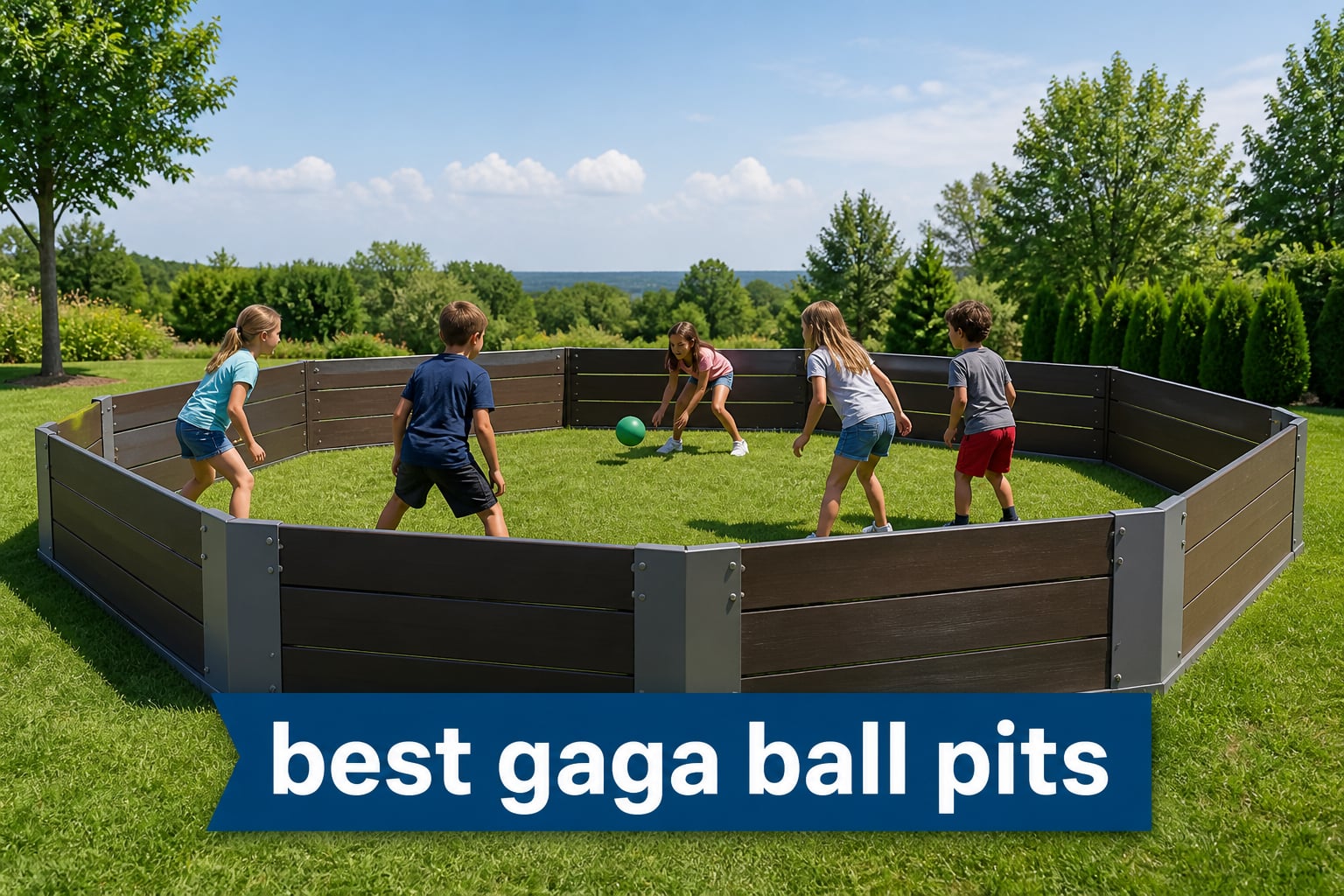 best gaga ball pits