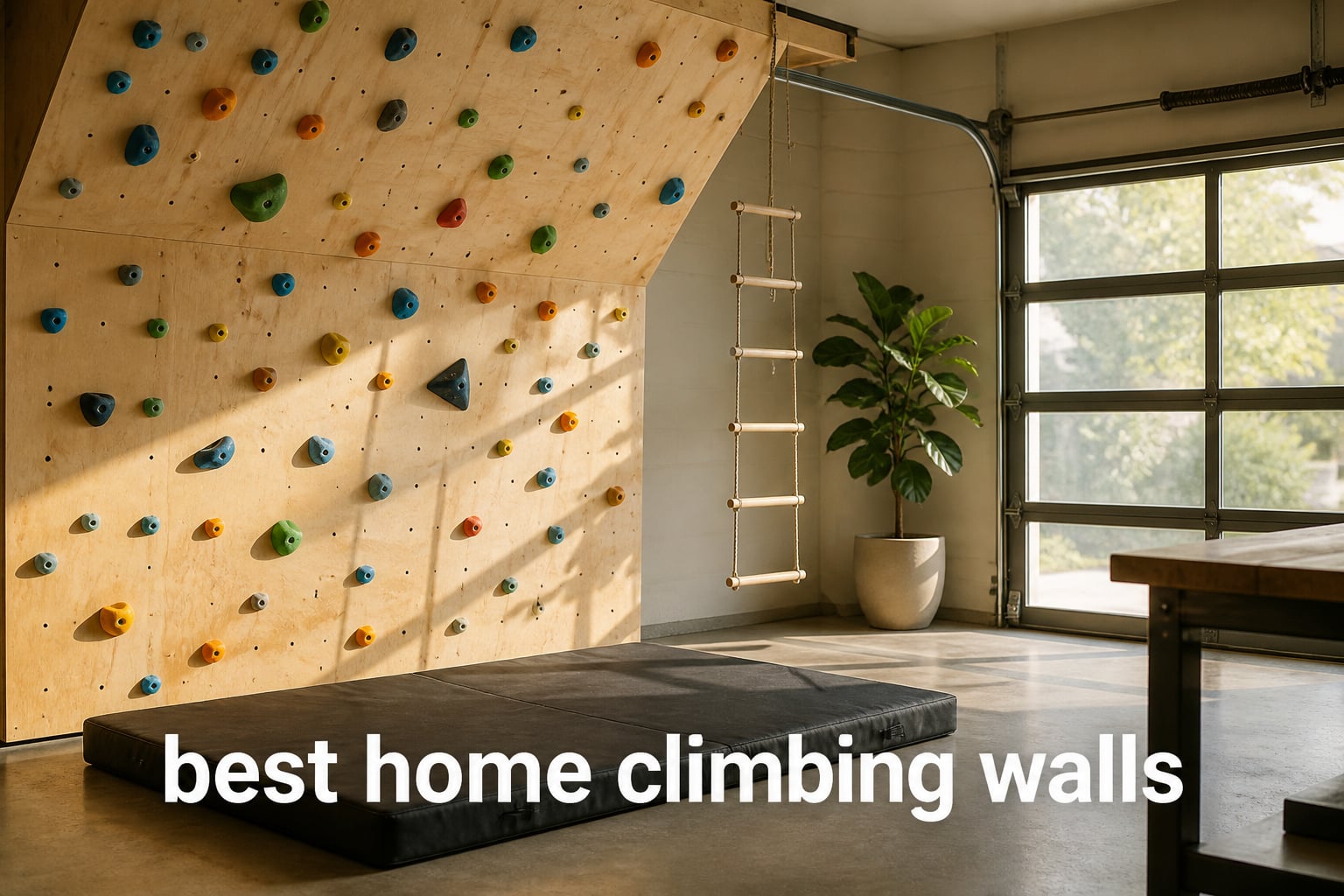 best home climbing walls