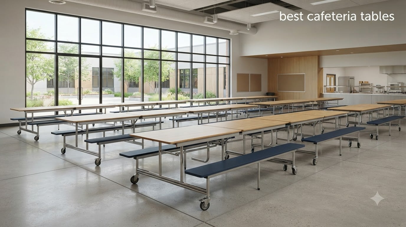 best cafeteria tables