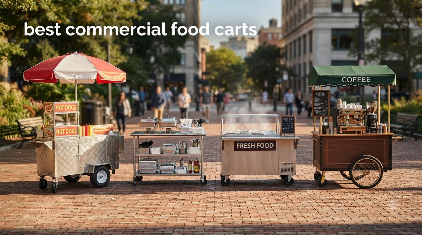 best commercial food carts
