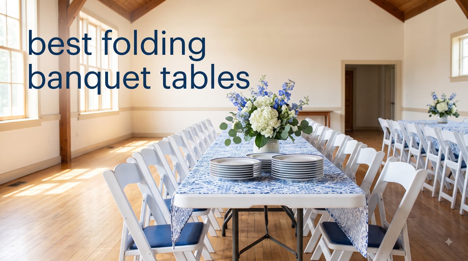 best folding banquet tables