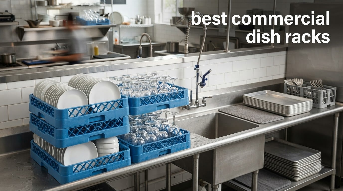 best commercial dish racks