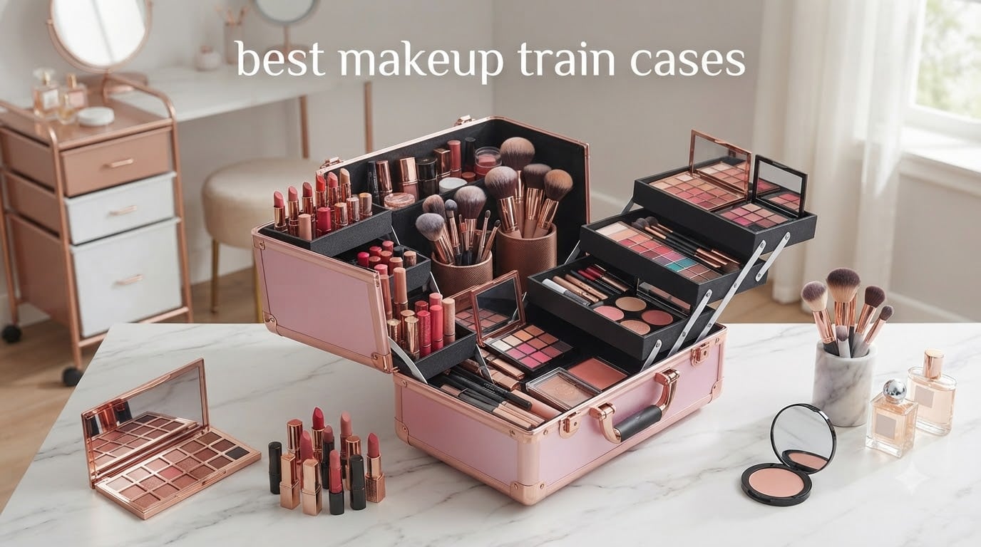 best makeup train cases