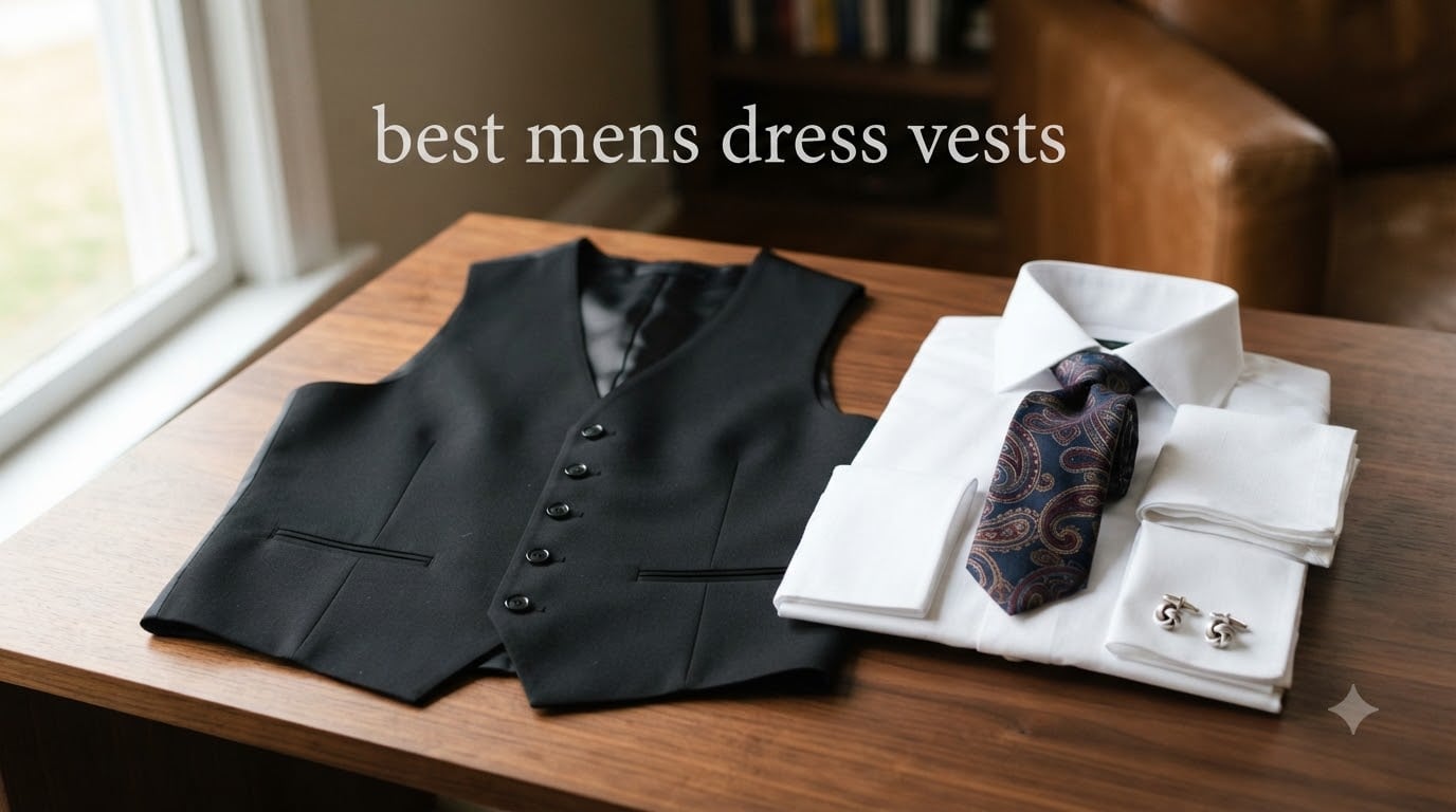 best mens dress vests