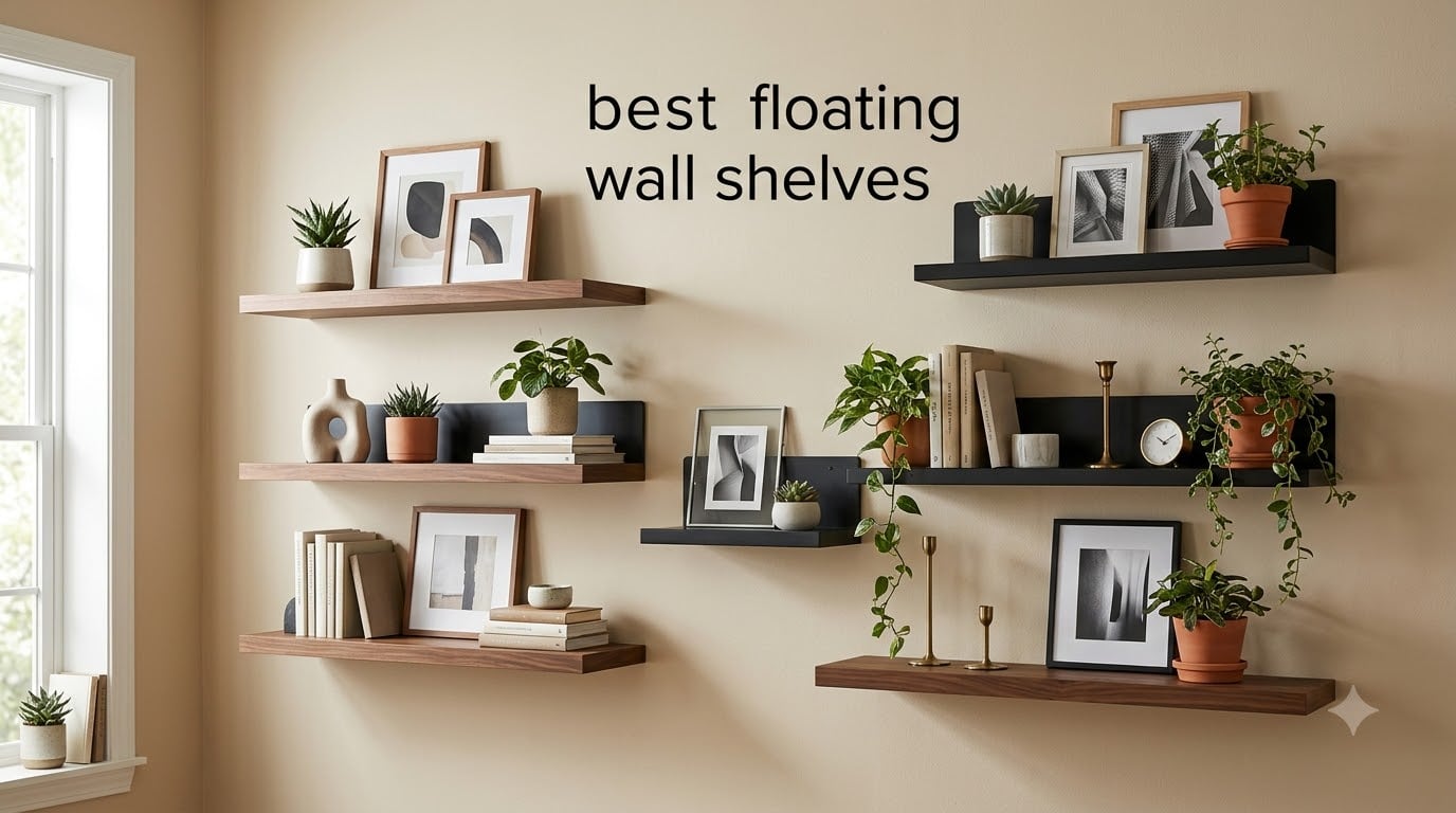 best floating wall shelves