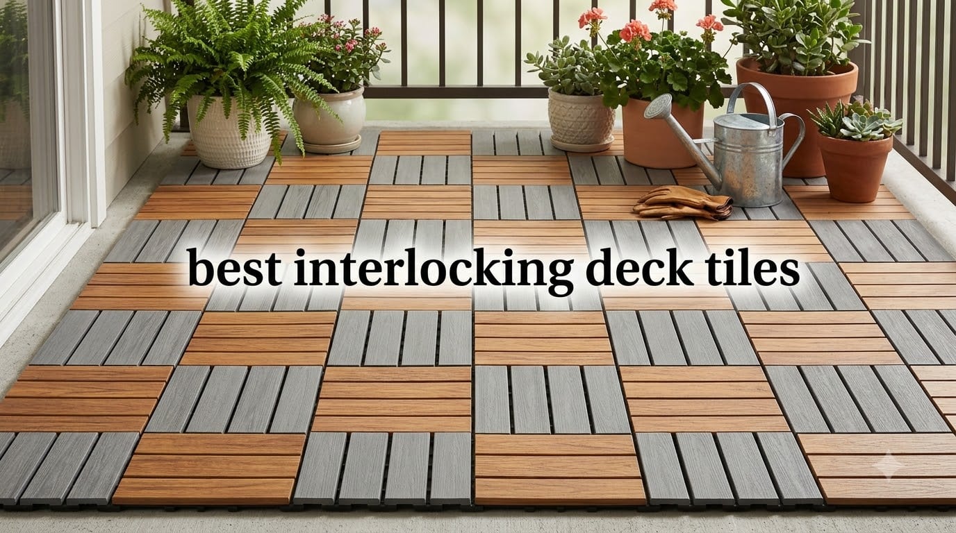 best interlocking deck tiles