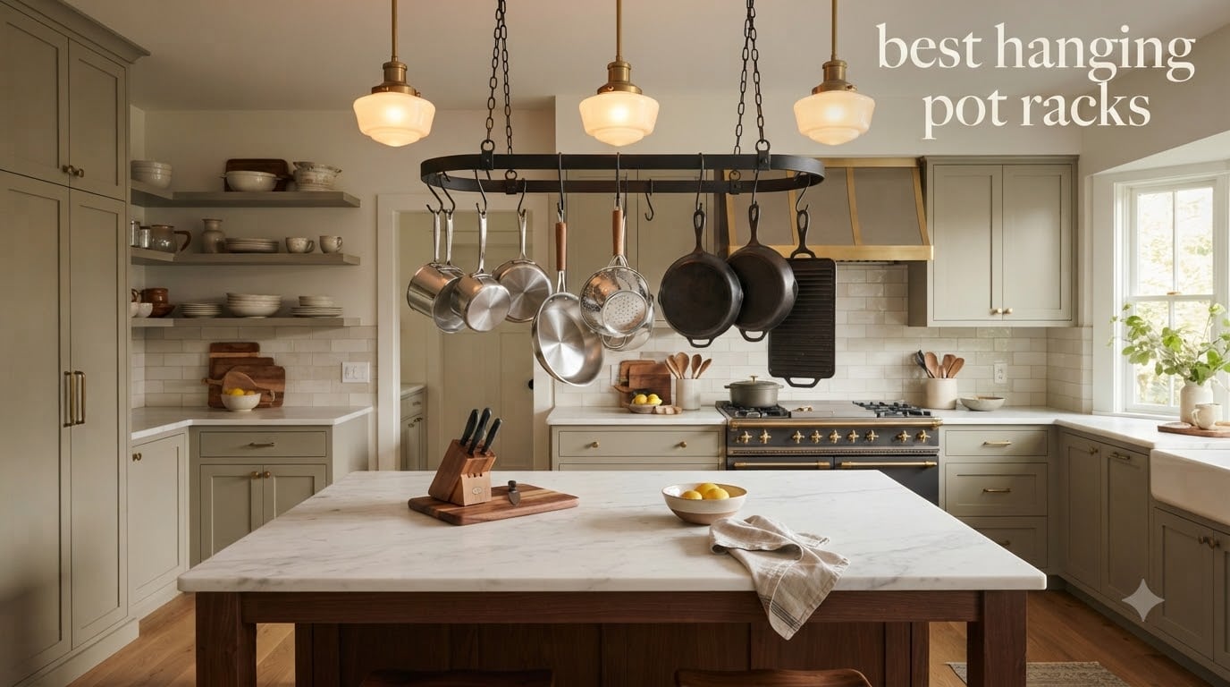best hanging pot racks